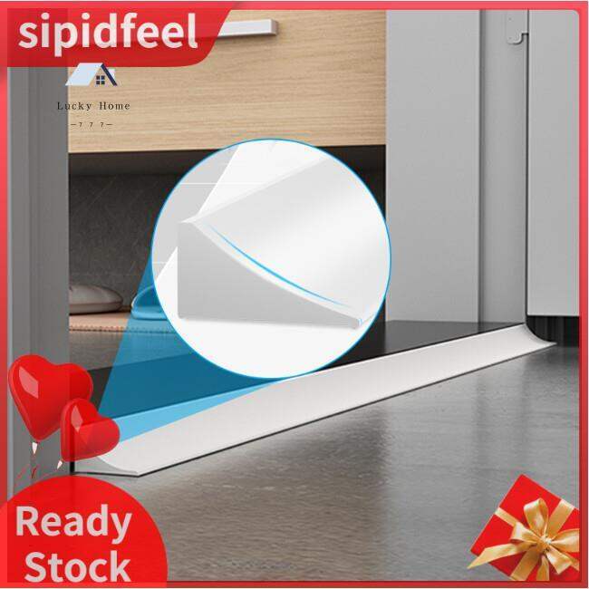 【Lucky】Bathroom Kitchen Shower Water Stopper Collapsible Threshold