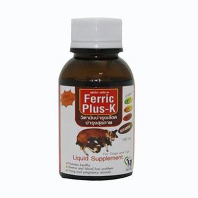 [MANOON] FERRIC Plus-k วิตามินบำรุงเลือด ชนิดน้ำ 100 ml.