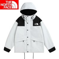 ♞◊ ?Ready Stock? The North Face เสื้อแจ็กเก็ตกันฝน มีฮู้ด กันน้ํา ระบายอากาศ พลัสไซซ์ สําหรับขี่จักรยานกลางแจ้ง ทุกเพศ