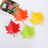 1PCS Maple ฤดูใบไม้ร่วง Leaf สไตล์ตกแต่งบ้านนิ้วมือความปลอดภัยประตู Stopper Doorstop-hdfssaa