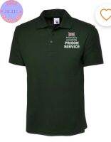 PRISON SERVICE UK Golf Black Polo