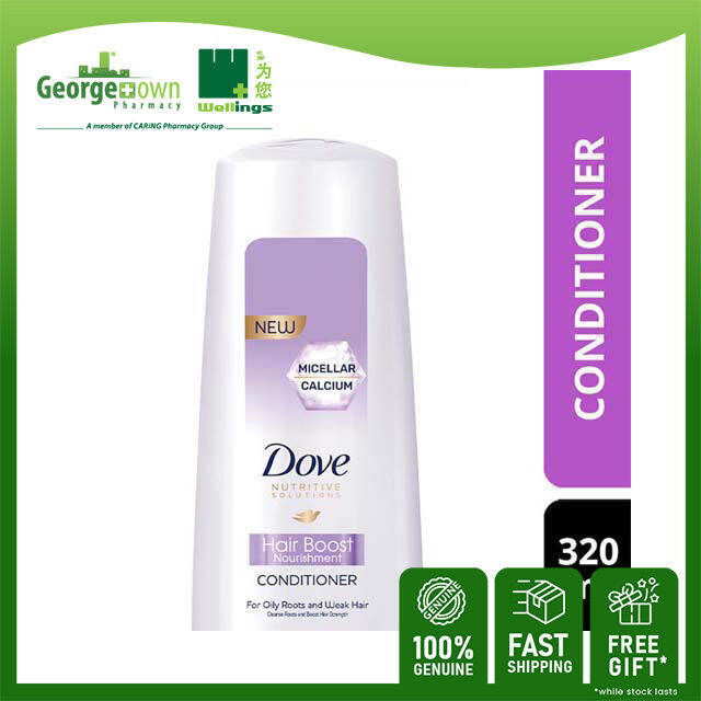 DOVE CONDITIONER HAIR BOOST NOURISHMENT 300ML Lazada