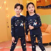 Baby Boys Girls Pajamas Spring Autumn Long Sleeve Childrens Clothing Sleepwear Cotton Pyjamas Sets For Kids 2 4 79 10 12 Years