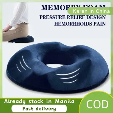 Hot Sale Memory Foam Round Ring Donut Hole Seat Cushion - China