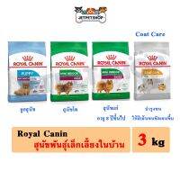 โปรโมชั่นโหด ส่งฟรี โรยัล คานิน ( Royal Canin ) สุนัขเลี้ยงในบ้าน ขนาด 3 กิโลกรัม สูตรลูกสุนัข สุนัขโต สุนัขแก่ **อ่านรายละเอียดก่อนสั่ง**