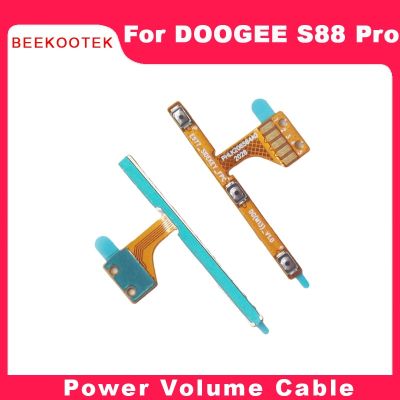 ใหม่ DOOGEE S88 pro Parts Power On Off Button + Volume Key Side Flex Cable FPC สําหรับ DOOGEE S88 Pro อุปกรณ์เสริมสําหรับซ่อมโทรศัพท์มือถือ DOOGEE S88 Pro