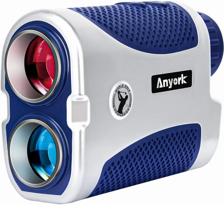 Anyork Golf Rangefinder 1500yards, 6X Laser Range Finder with Slope On