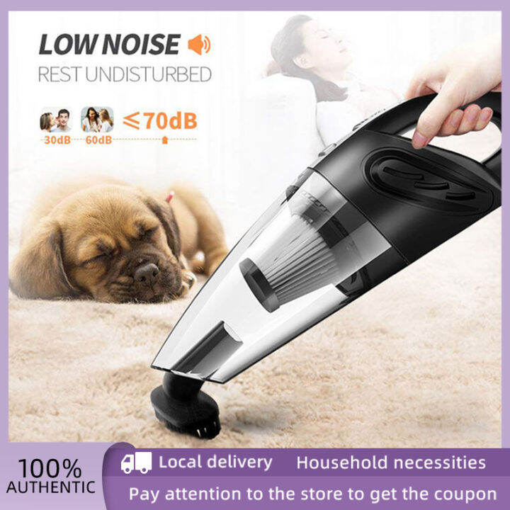 Handheld 120W Super Suction Auto Portable Handheld High Power Mini Wet And Dry Cleaning Car