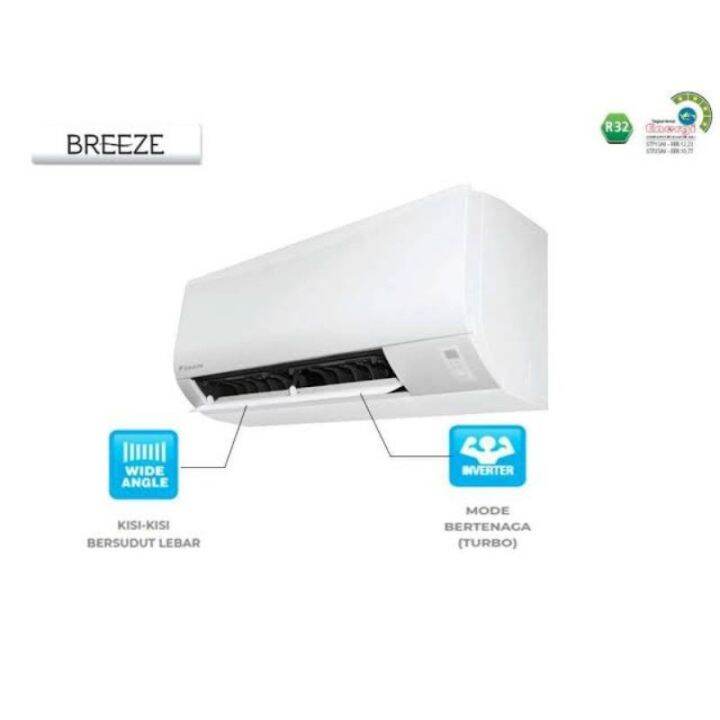 Ac Daikin Pk Ftp Av Ac Split Breeze Standard Lazada Indonesia