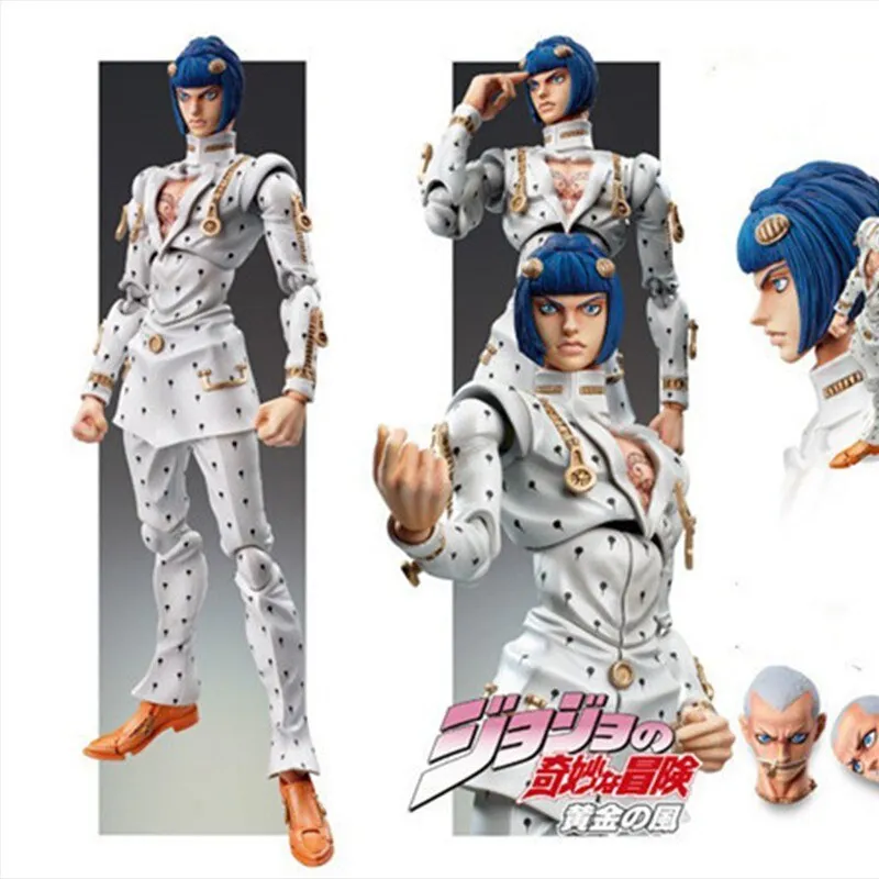 JOJO Anime Stand Figure Original Poses Guīdo Mista Giorno Giovanna Leone  Abbacchio Narancia Ghirga Kujo Jotaro Kira Yoshikage - AliExpress