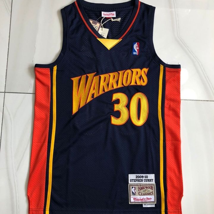 Mitchell & Ness Stephen Curry Golden State Warriors Navy 2009-10 Hardwood Classics Rookie Authentic Jersey