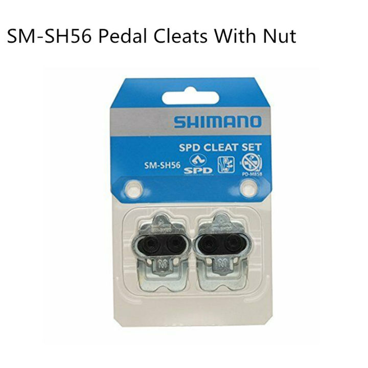 shimano-spd-sm-แผ่นบันไดแป้นเหยียบจักรยาน-sh56-sh51ลอยน้ำได้พื้นรองเท้า-sh51-sh56-m520-m540-m8000-shimano-asal