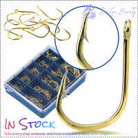 【สหรัฐอเมริกา Stock 】100Pcs เบ็ดตกปลา No 3-12สูงการตกปลาแบบโลหะคาร์บอน Tackle Barbs สำหรับน้ำจืดน้ำเค็ม