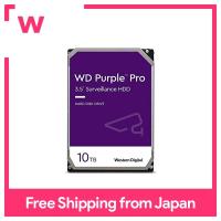 ระบบเฝ้าระวัง WD 10TB WD สีม่วง Pro WD101PURP-EC 3.5นิ้วระบบเฝ้าระวัง WD ดิจิตอลแบบตะวันตก