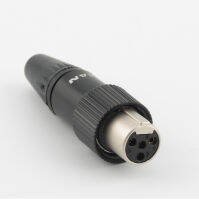 REANREAN TA4F Mini Xlr 4 Pin Little Lock Connector, Mini XLR,4-Pin จอภาพปลั๊กตัวเมียปลั๊กไฟ,W302