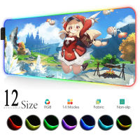 Genshin Impact Gamer Desktop Play Mat Mouse-pad Car Mouse Xxl Led Mats Anime Rgb Mat for Computer Table Mouse Pad 900x400mm