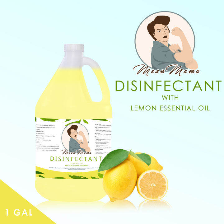 1 Gal Original mean Mama Disinfectant with Lemon Essential Oil Lazada PH