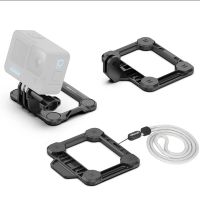 ตัวยึดกล้องแอคชั่นแคมเมราแม่เหล็กแบบ3 In 1สำหรับอะแดปเตอร์ Gopro 10 9 8 GP-16ตัวยึดกล้องแอคชั่นแคมเมราแม่เหล็ก