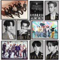 Korean Idol Group Boy Kpop Pop Art Poster Photo Canvas Painting Fan Gift Birthday Gift Modern Wall Art Home Bedroom Decoration Wall Décor