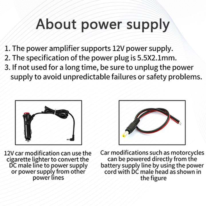 ccgood-12v-เครื่องขยายเสียงสัญญาณเสียงในรถยนต์สเตอริโอไฮไฟสำหรับซับวูฟเฟอร์โฮมเธียเตอร์