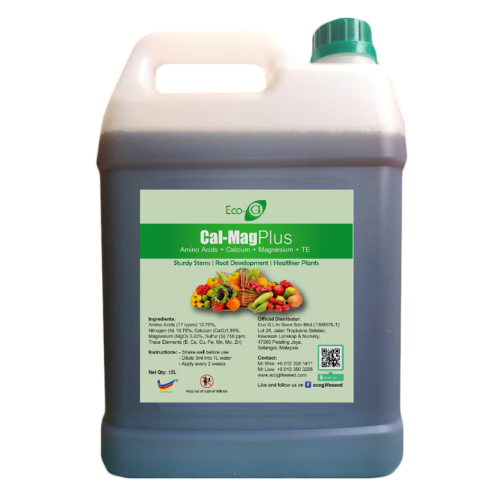 5l Cal Mag Plus Baja Air Eco G Amino Asid And Trace Elements Baja