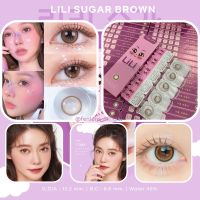 Fenlens/Sisse Lens รุ่น LILI สี Sugar Brown รองรับสายตาปกติ ถึง -10.00 เลนส์รายวัน