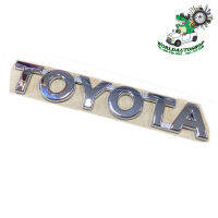 logo TOYOTA ชุปโครเมี่ยม โลโก้ โตโยต้า TOYOTA Chrome 1 ชิ้น โลโก้ชุปอย่างดี เกรดห้าง (รับประกัน 6 เดือน) 2-4ประตู มีบริการเก็บเงินปลายทาง