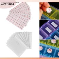 MKJIUHGG 400/500pcs หัตถกรรม กาวในตัว ที่เก็บสีเพชร สติ๊กเกอร์ตัวเลข แท็กเปล่า แยกแยะ ป้ายบรรจุภัณฑ์