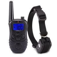 Big Dog Collar Electric Dog Training Clicker With Remote Dog Training Electric Collar Waterproof Aids For Training And Behavior