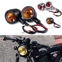 ❁☍ Motorcycle Turn Signal Light Indicator For Harley Copter Cruiser Honda Suzuki Yamaha Shadow Universal 12V Retro Signals Lamp