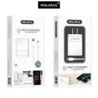 ของแท้100% MALAKUL D3S ชุดชาร์จเร็ว(หัวพร้อมสาย Mrico-Usb 1 เมตร) จ่ายไฟสูงสุด22.5W รองรับชาร์จไว QC3.0 / VOOC Flash Charger ใช้ได้ทั้งoppo/vivo/samsung/xiaomi/sony...