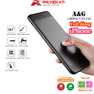 [ĐÃ CÓ IPHONE 12] Kính cường lực iPhone Chống vân tay AG- Dành cho iPhone tất cả các dòng iPhone từ 6 đến 12 Pro max thumbnail