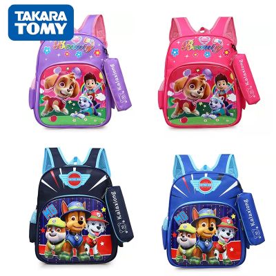 【CC】 Hot Sale Cartoon Schoolbag PAW PATROL Children student School bag Bagpack kindergarten Kids Boys Backpacks