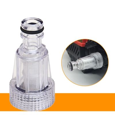 3/4 quot; Thread Faucet Quick Connector Garden Irrigation Pipe Adapter Car Wash Water Pipe Transparent Joint with Filter