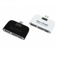 DEZHA USB 3.0รุ่นไมโครความเร็วสูงช่องเสียบการ์ด SD/บัตร TF USB การ์ดความจำเครื่องอ่านการ์ด OTG ฮับต่อพ่วง Type C อะแดปเตอร์ USB USB