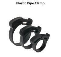 5/10Pcs พลาสติกสีดำท่อ Clamp 10.4 ~ 69Mm กระชับ Clamps ประปาชลประทานท่อยึดหัวเข็มขัด Home Improvement คลิปคงที่