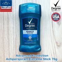 Degree® Men Motionsense Advanced Protection Antiperspirant Extreme Stick 76g โรลออนสติ๊ก ผลิตภัณฑ์ระงับกลิ่นกาย สำหรับผู้ชาย ดับกลิ่น+ลดเหงื่อ 48ชม