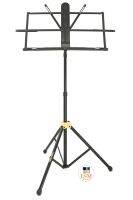 Hercules ขาตั้งโน้ต แบบพับเก็บได้ Music Stand รุ่น BS-118BB - Black