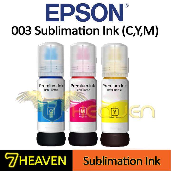Sublimation Ink 003 Refill Ink Bottle for Epson L1110 L1210 L3110 L3210