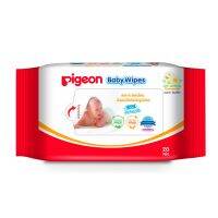 Pigeon พีเจ้น เบบี้ไวพส์ สูตรคาโมมายล์ ผ้าหนานุ่ม 20 ชิ้น