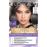 ?สินค้าขายดี? [6.11]ครีมเปลี่ยนสีผม LORÉAL EXCELLENCE FASHION ลอรีอัล เอ็กซ์เซลเลนซ์ แฟชั่น