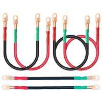 Battery Cable Wiring Kit 4 Gauge 10L0L Golf Cart Battery Cables Ultra-Long Pure Copper Wire with Lugs Flexible Battery Cable Assembly for Golf Carts efficiently