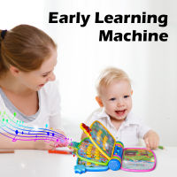 Electronic Book Page Learning Machine Light Music Childrens Early Education Story Word Machine Montessori Book Toy for Baby Kid