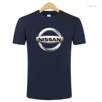 New！2023！Cotton round neck short sleeved T-shirt with 2D car logo, loose fitting, summer fashion, suitable for men High quality products （Freeprinting of names）