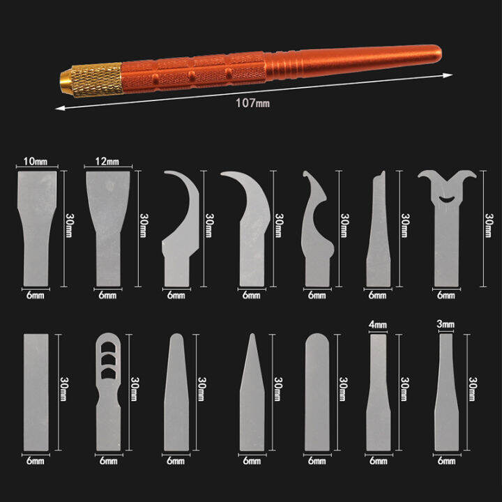 Ic Chip Repair Thin Blade Cpu Nand Remover Bga Remove Glue Disassemble