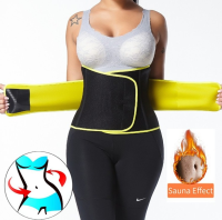 Body Shaper Women Sweat Sauna Belt Waist Trainer Slimming Sheath Flat Belly Tummy Control Female Weight Loss Shapewear Fitness