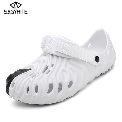 SAGYRITE ขนาดใหญ่39-49 Flip Flops สำหรับรองเท้าแตะฤดูร้อนสำหรับผู้ชายรองเท้าแตะชายหาดสำหรับชายขี้เกียจรองเท้าแตะครึ่ง9201