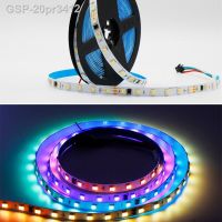 แถบไฟ Led Rgbww 20pr3412ยาว5ม. Dc24v Fw1906 Ws2812b 10พิกเซล/60 Les/m Endereçável แต่ละตัว Spi Rgb CT Pixel Luz