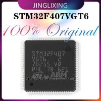 1 Pcs/lot Baru Asli STM32F407VGT6 LQFP-100 STM32 F407VGT6 STM32F407 Cortex-M4 32-Bit Mikrokontroler