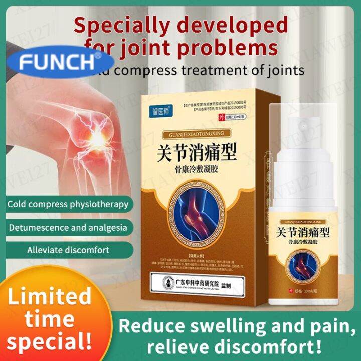 Knee Pain relief spray Arthritis Lumbar Back pain reliever Bruises